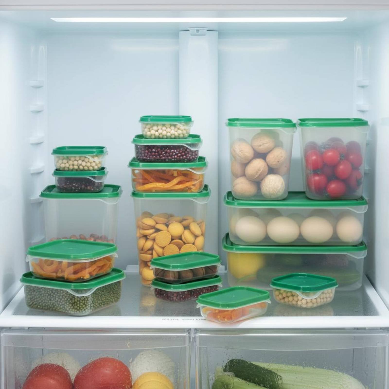 Food Storage Box Set - Ensemble de 17 boîtes de rangement