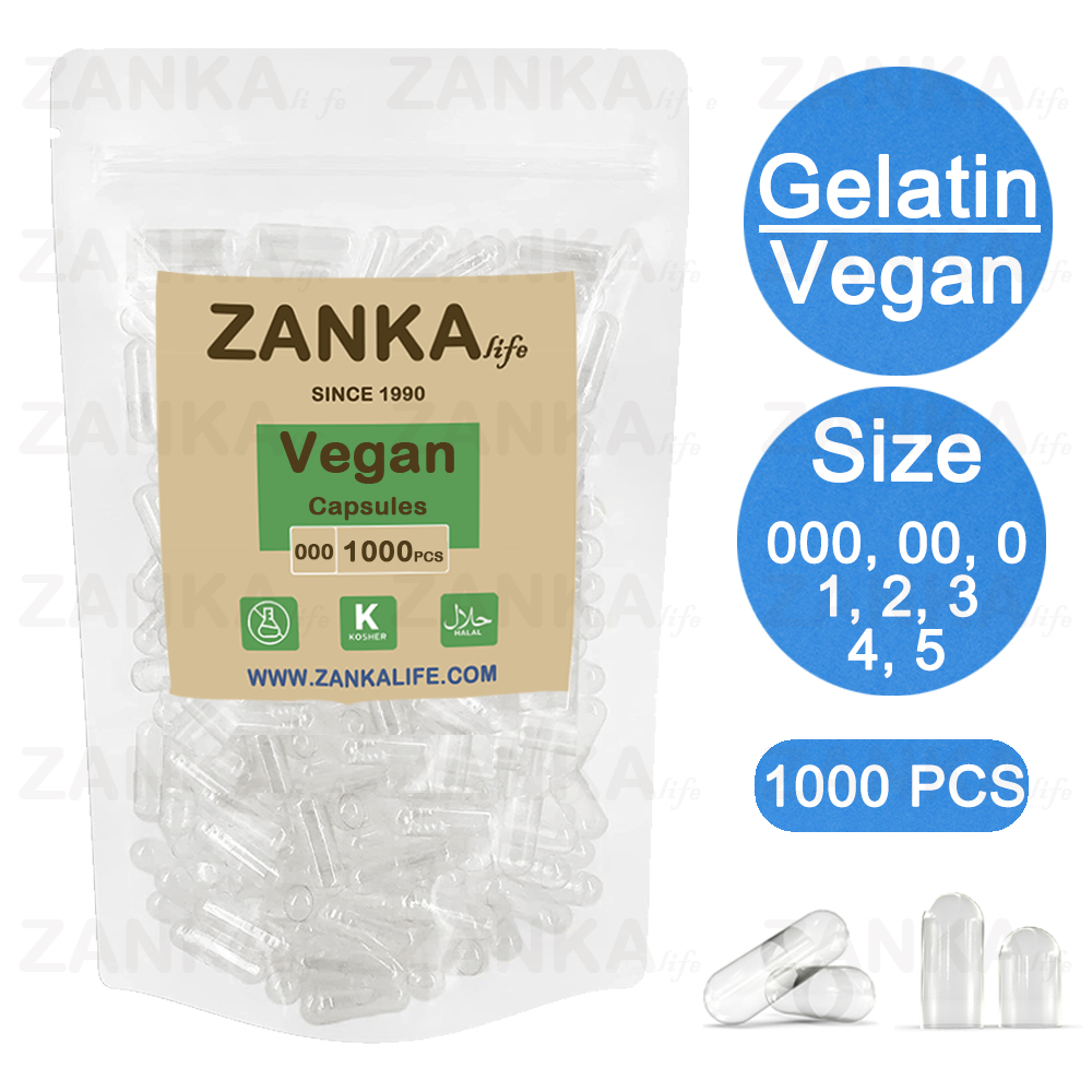 Food Storage Drums - 1000 pièces taille 000 00 0