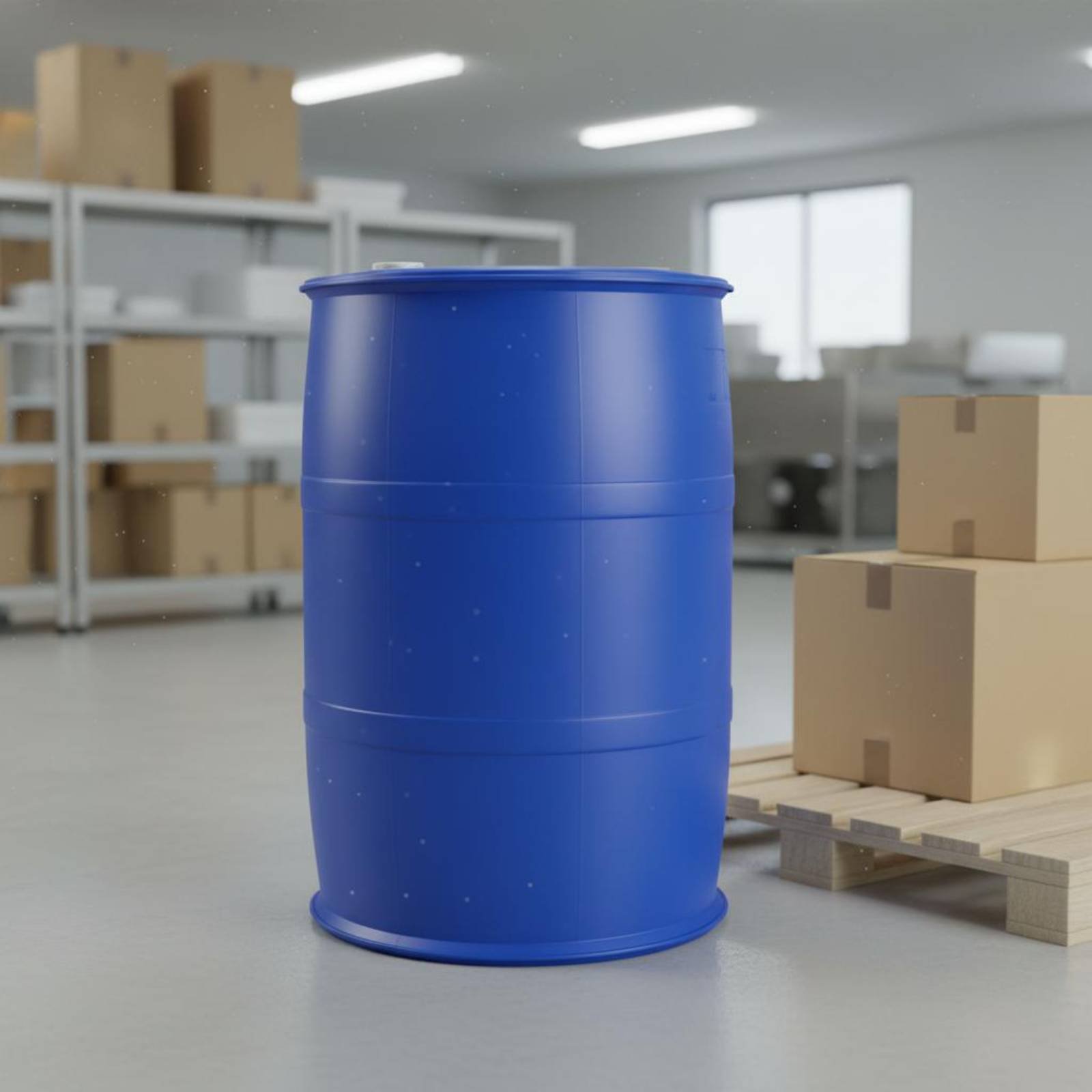 Food Storage Drums - Baril en plastique de 200 litres,