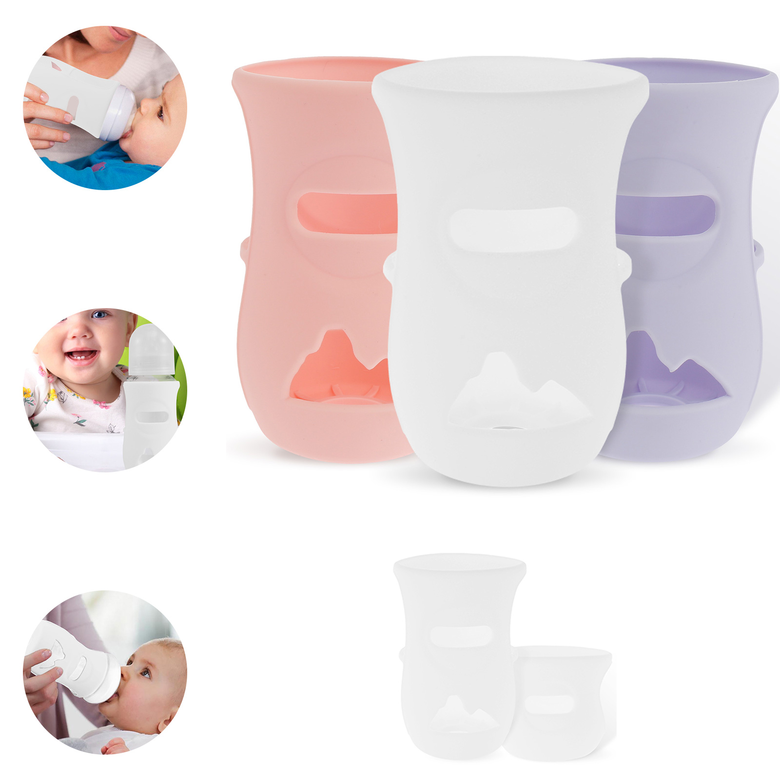 Food Storage For Baby - Manchons en Silicone couvercle de biberon
