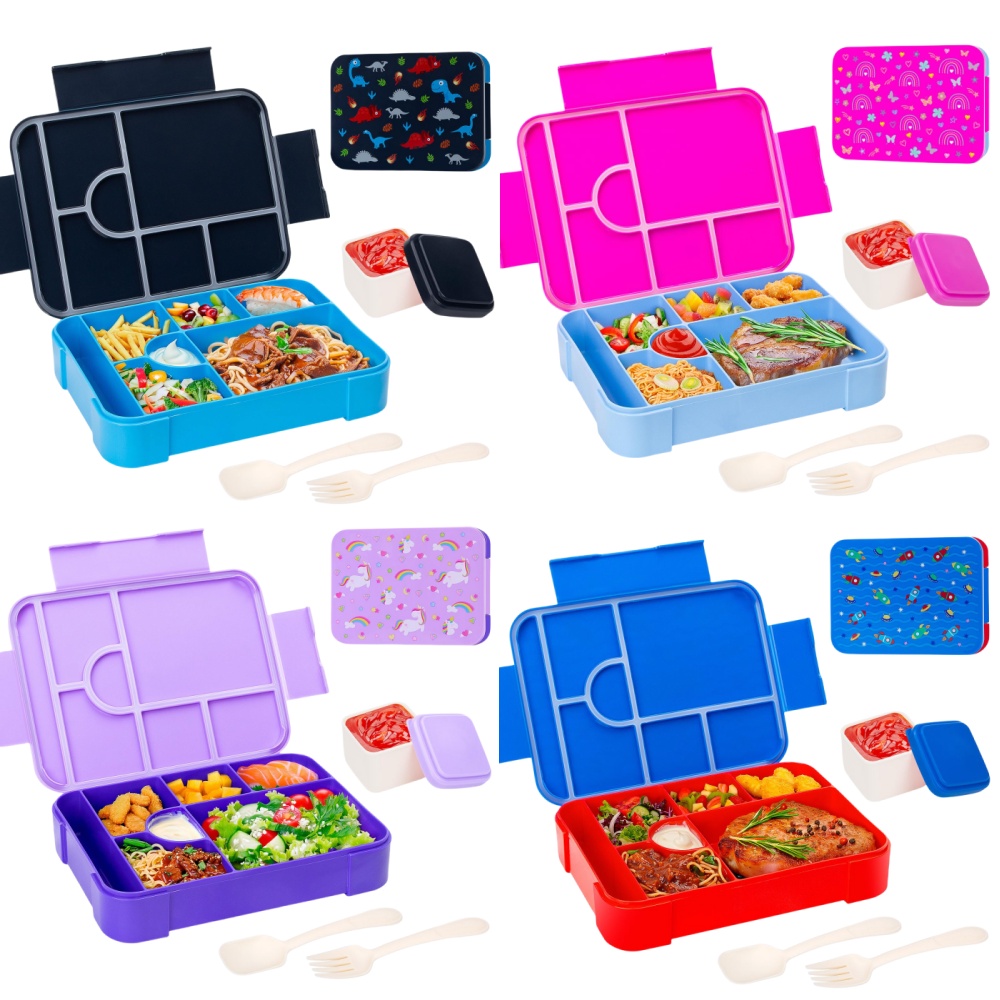 Food Storage Dividers - Boîte à déjeuner pour enfants, motif