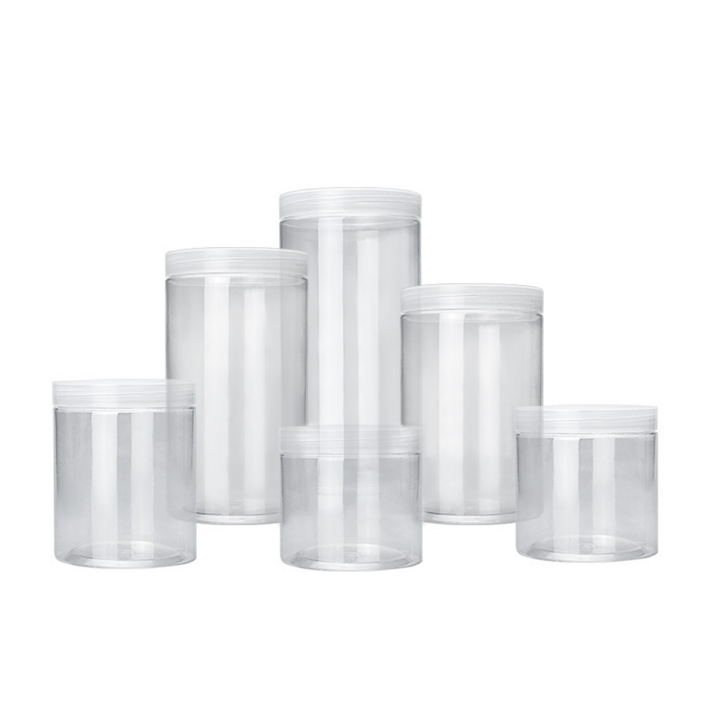 Food Storage Drums - Boîte transparente scellée de 50/100/150/200/250ml, bouteille