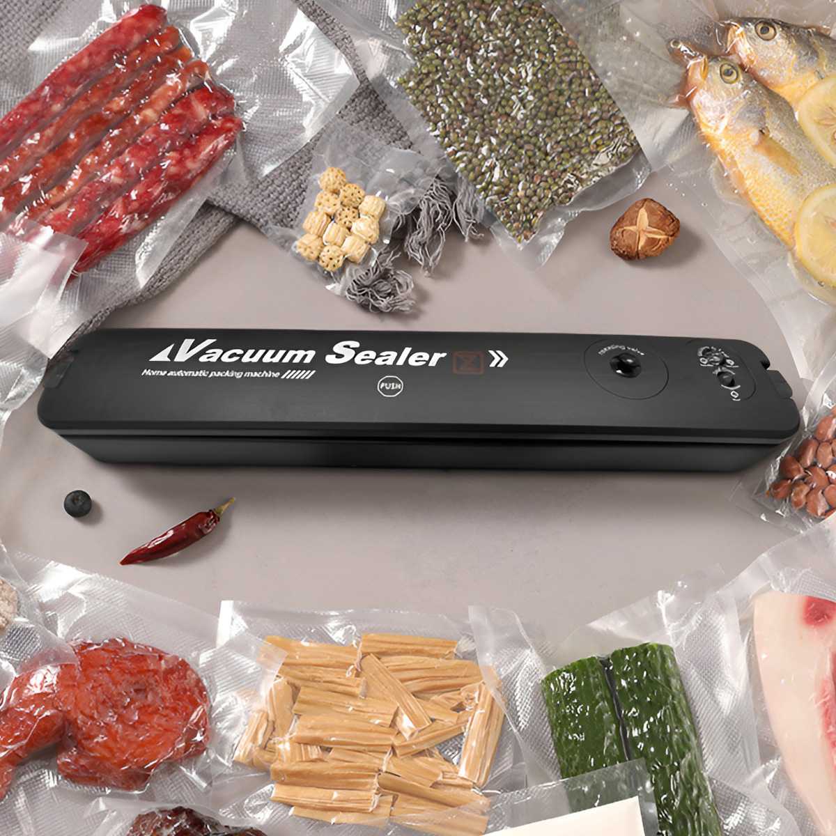 Vacuum Sealer Bag - Machine d'emballage sous vide alimentaire 220V
