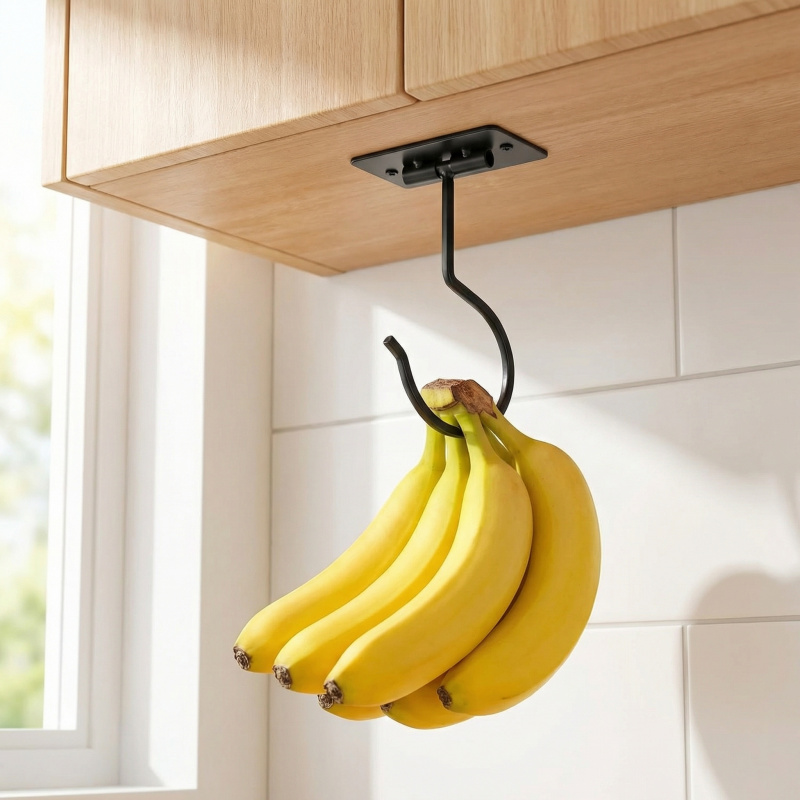 Food Storage Cupboard - Support de rangement pliable auto-adhésif en