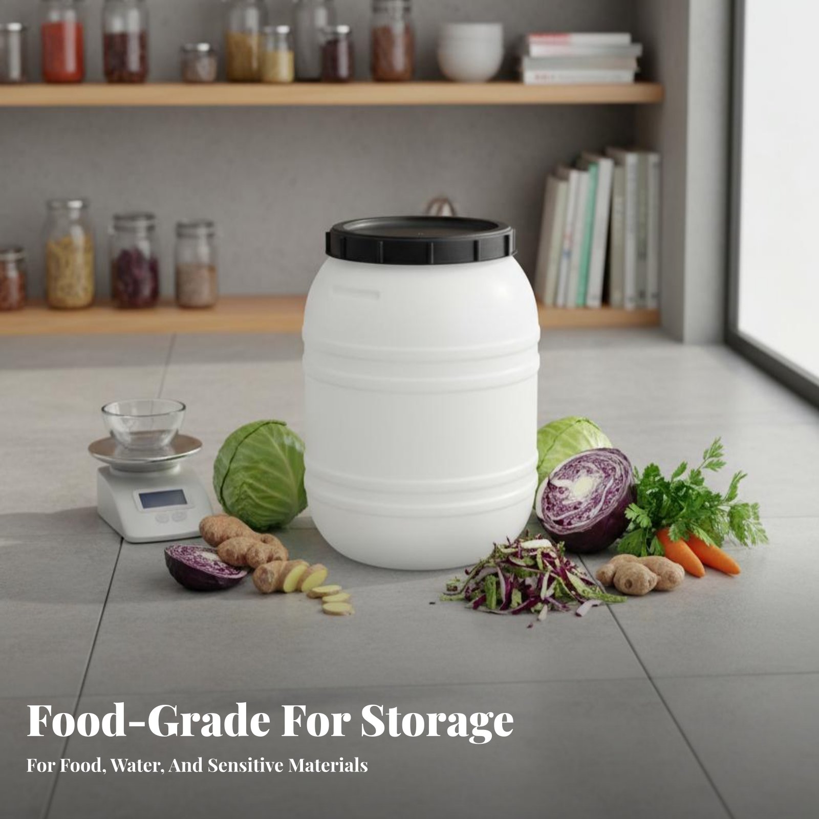 Baril en plastique de qualité  - Food Storage Drums avis et prix