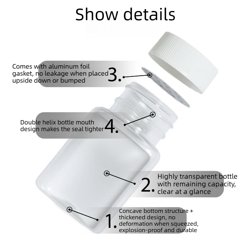 Bouteilles en plastique carrée - Food Storage Drums avis et prix