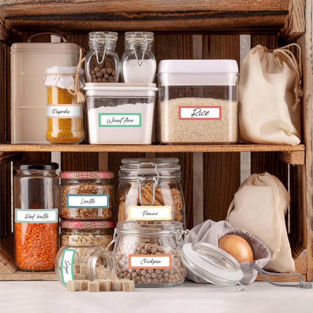 270 étiquettes autocollantes a - Food Storage Jars avis et prix