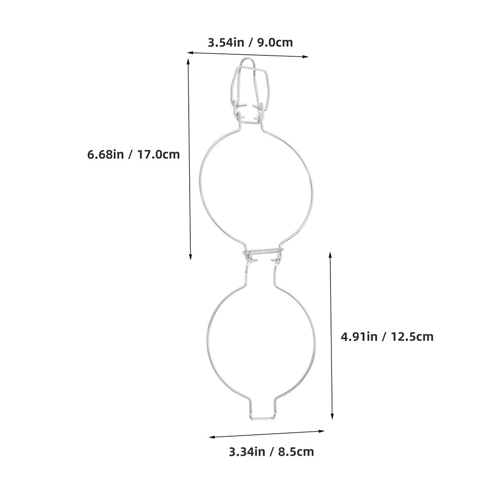 Lot de 3 pinces en fil d'acier - Food Storage Jars avis et prix