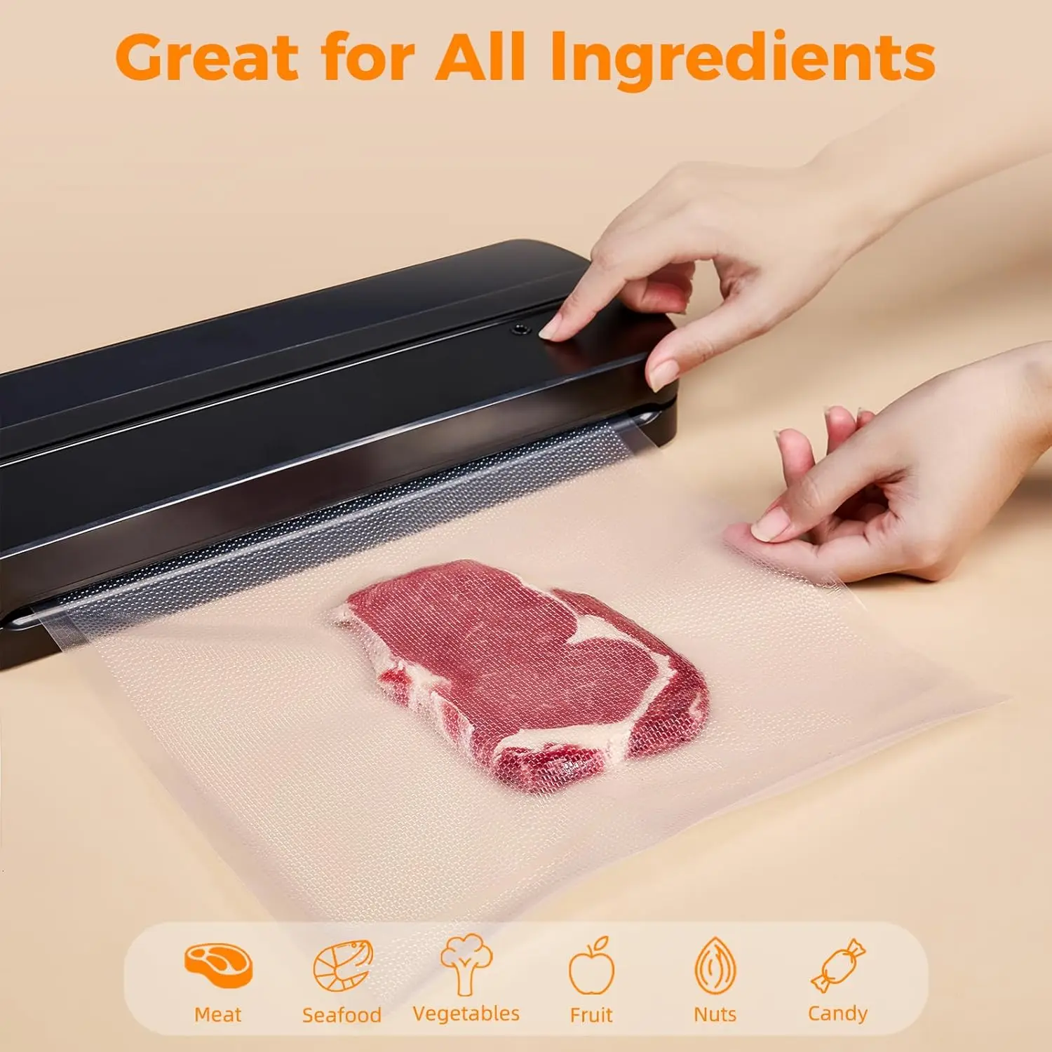 Sacs sous vide 8x50 rouleaux,  - Vacuum Sealer Bag avis et prix