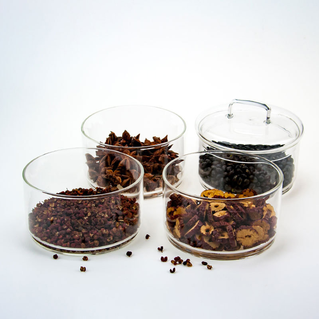 Bouteille en verre empilable m - Food Storage Glass avis et prix