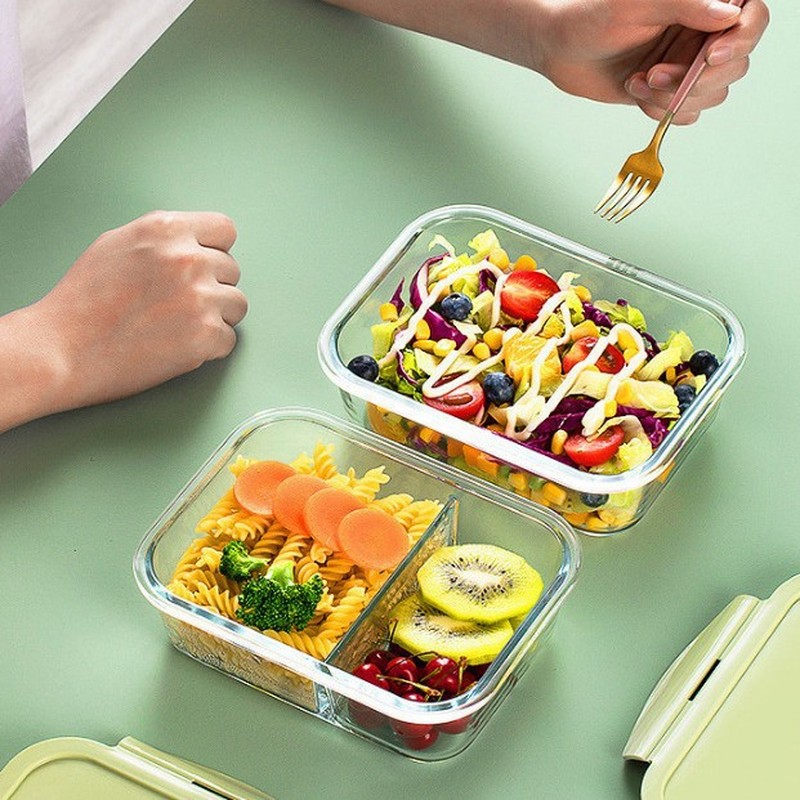 Boîte à lunch en verre minimal - Food Storage Glass avis et prix