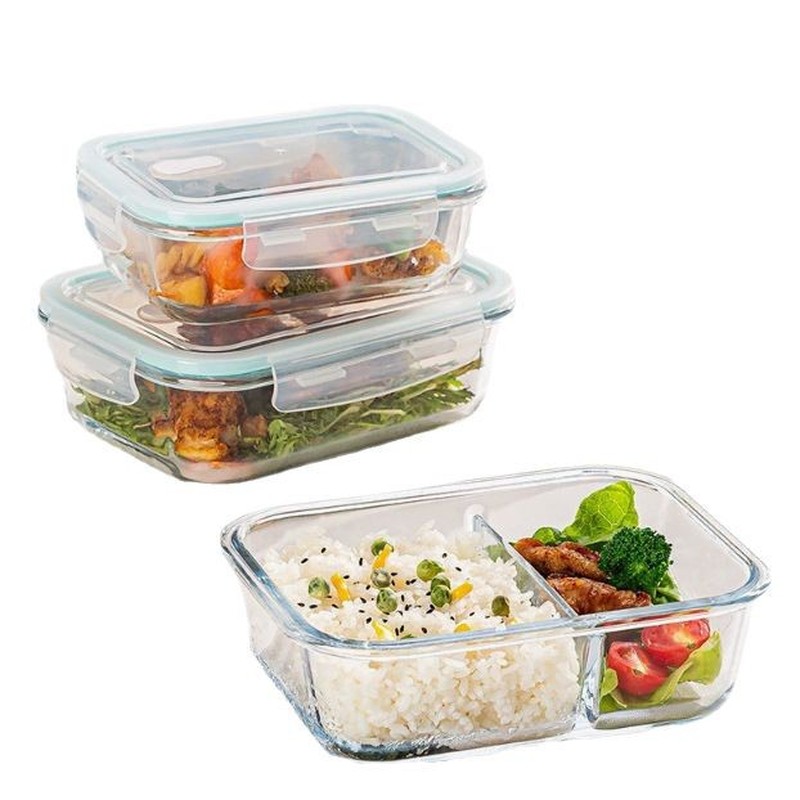 Boîte à lunch en verre minimal - Food Storage Glass avis et prix