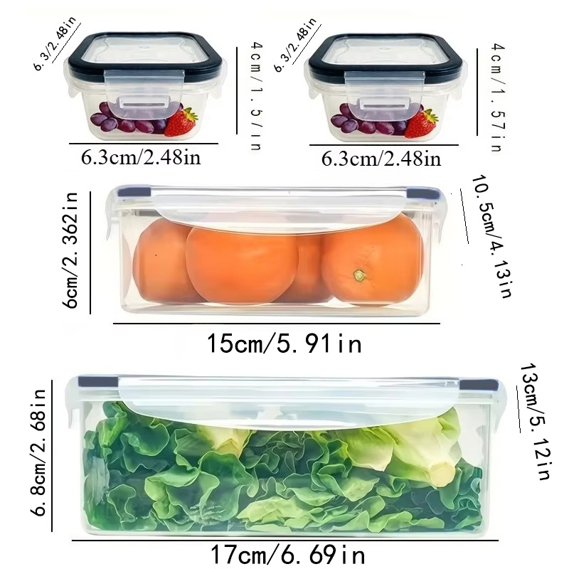 Ensemble de 8 pièces comprenan - Food Storage Box Set avis et prix