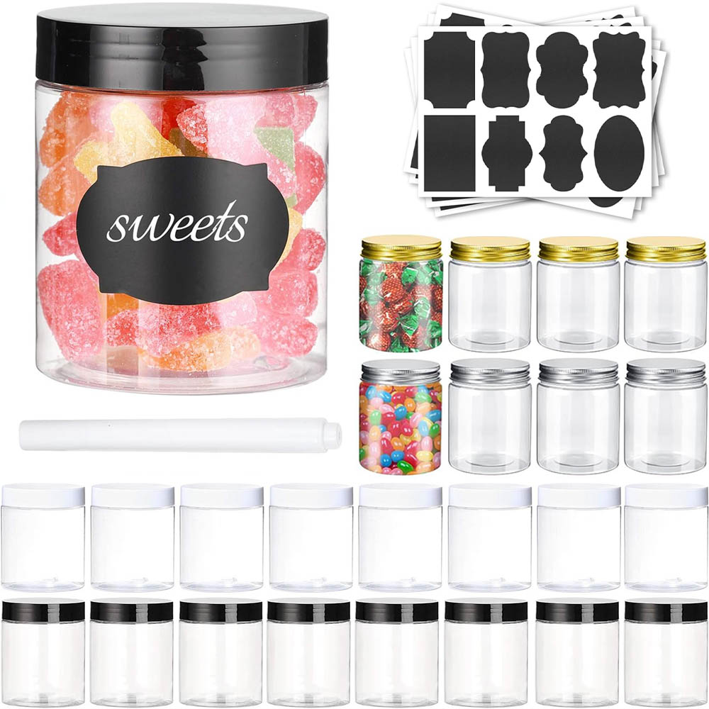 Bocaux en plastique de 8 oz av - Food Storage Not Plastic avis et prix
