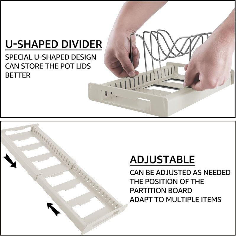Organisateur de casseroles et  - Food Storage Dividers avis et prix