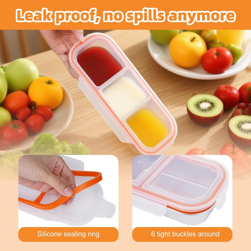 Boîtes à collation en acier in - Food Storage Dividers avis et prix