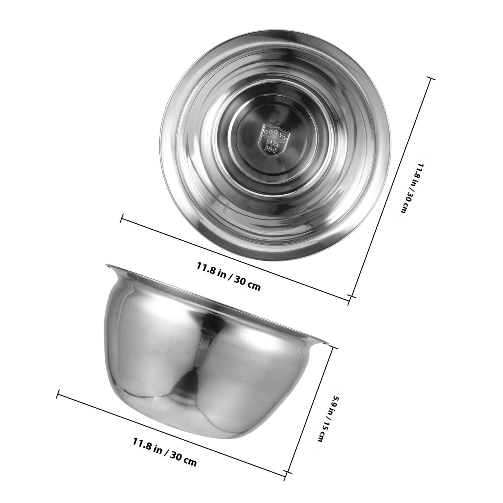 Bol à salade en acier inoxydab - Food Storage Drums avis et prix