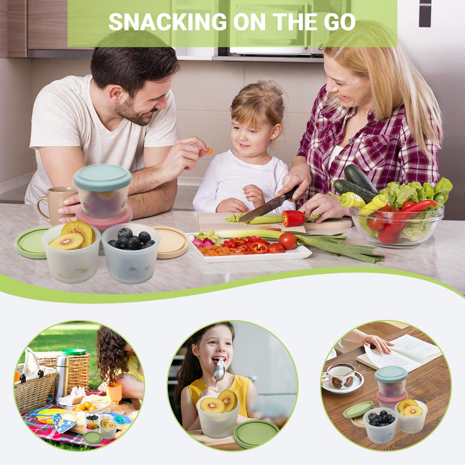 Conteneur alimentaire en silic - Food Storage For Baby avis et prix