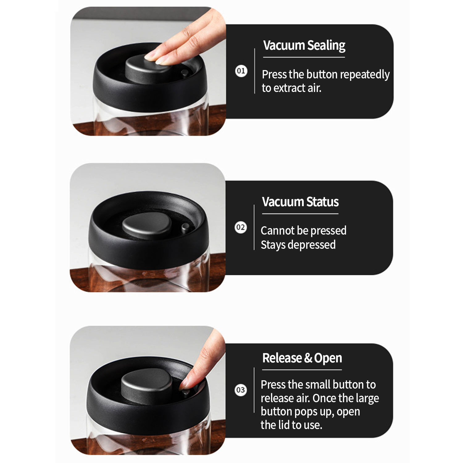 OANKR – récipient à café sous  - Food Storage Glass avis et prix