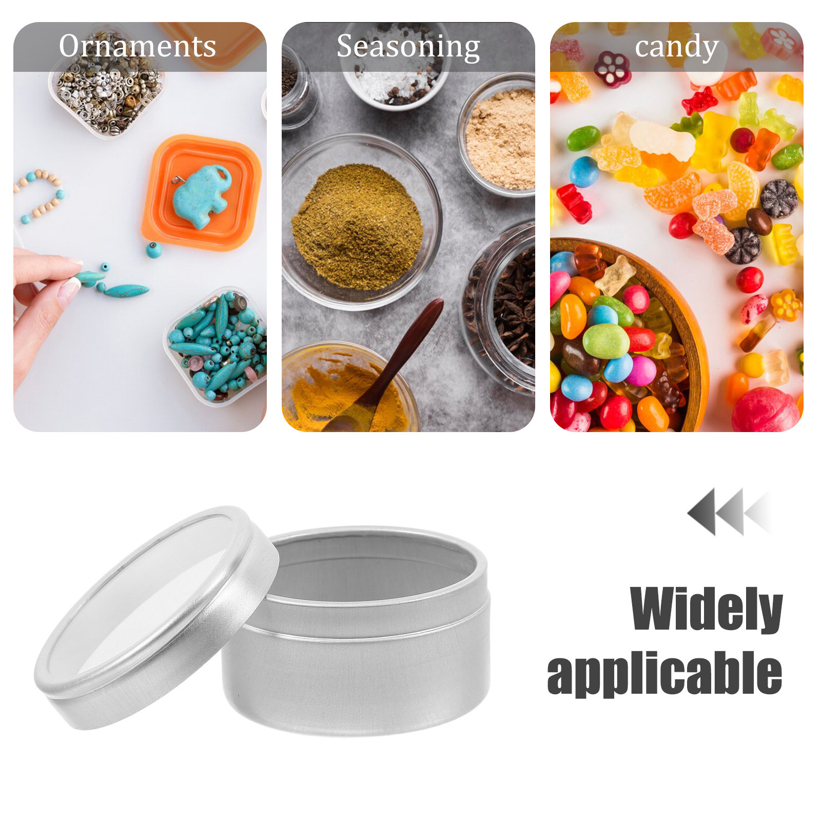 Boîtes en aluminium rechargeab - Food Storage Aluminum Containers avis et prix