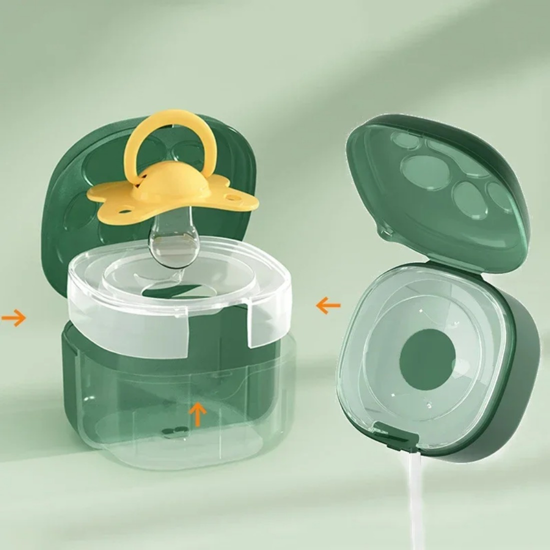 Boîte à sucette en Silicone de - Food Storage For Baby avis et prix
