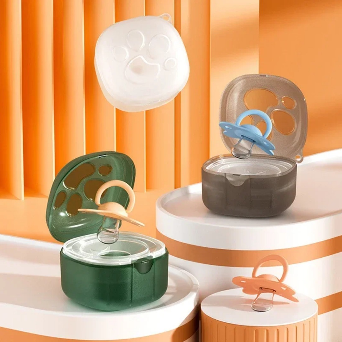 Boîte à sucette en Silicone de - Food Storage For Baby avis et prix