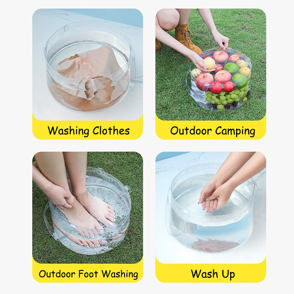 Seau Transparent pliable, pani - Food Storage Not Plastic avis et prix
