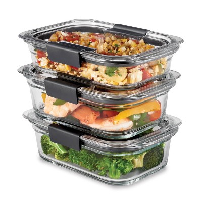 Rubbermaid 6 pièces (lot de 3) - Food Storage Glass avis et prix