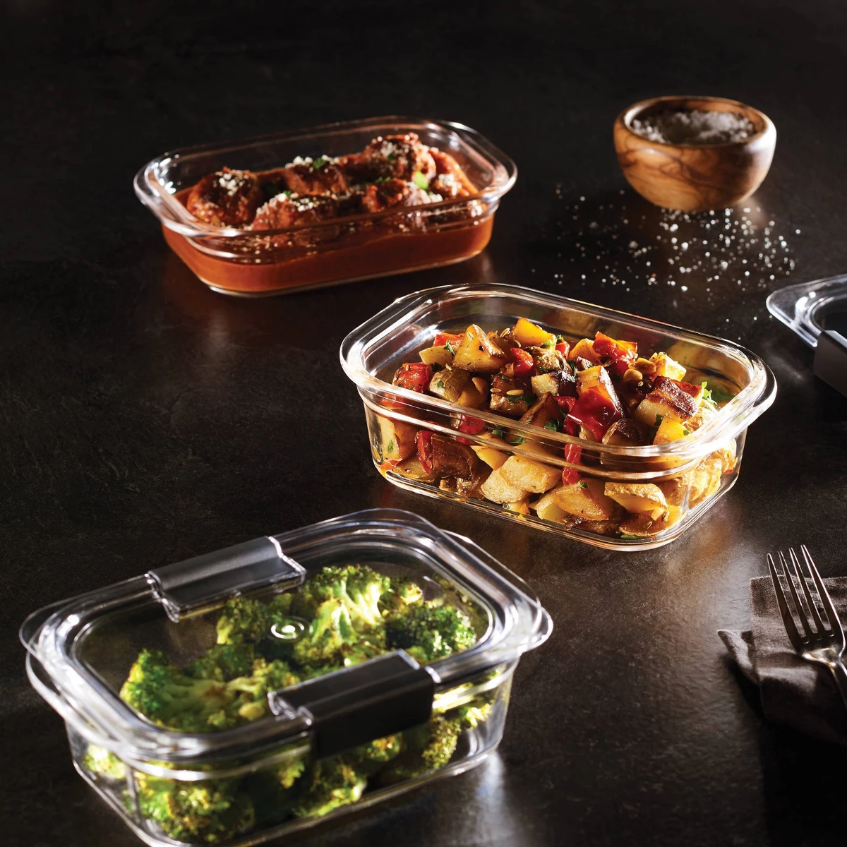 Rubbermaid 6 pièces (lot de 3) - Food Storage Glass avis et prix